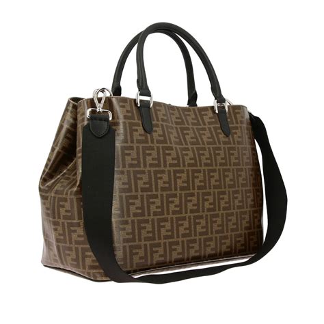 borsa fendi in pelle marrone|borse per donna.